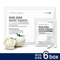 데이즈온 크리스탈 라인 RX 화이트 토마토 14포 6박스, 단품