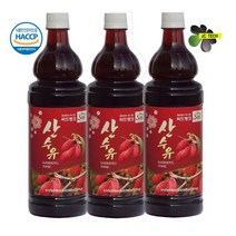 프리미엄 산수유청 청정지역에서 자란 산수유!! 대용량 3병 당일발송!!, 900ml