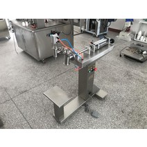 삼면 포장기 탈포기 소분기 스탠딩 테이블이 있는 액체 필러 충전 기계 물 우유 세제 주스 오일 Eliq, 01 110V_04 AU