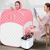 온열돔 편백 원적외선돔 어깨찜질 전신조면 사우나 찜질방 가정용 스팀 액세서리 접이식 수납 가능, 10 더블 지존 K