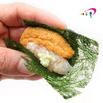 새우몰 보리새우 오마카세 동해보리새우회(대)150g 우니100g 감태 생와사비 회간장 초대리 드라이아이스포함