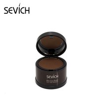 세비치 메이크업 헤어 라인 섀도우 파우더 아이 브로우 추출물 착용하기 쉽고 깔끔한 대칭 미러 퍼프 섬유, 04 med-brown