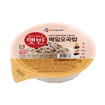 CJ 햇반 오곡밥, 210g, 12개