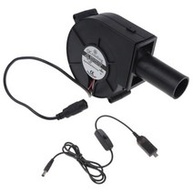 전동공구 범용 C 5V 바베큐 팬 그릴 12V 요리 송풍기 온/오프 스위치 123cm 케이블 스모크 하우스 주방 캠핑, [02] Type C-26mm