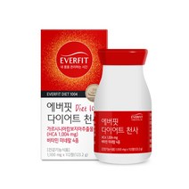 everfit 가르시니아 캄보지아 추출물 다이어트 1004 112정, 4개, 112 정