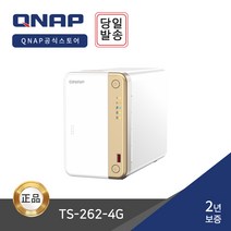 [QNAP 정품판매점] TS-262-4G 2BAY 듀얼코어 개인/기업용 스토리지 [하드미포함], TR-262-4G