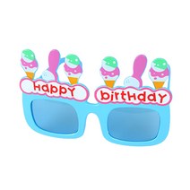 생일안경 10종류 해피버스데이 축하 생일초 홈파티, 생일안경_블루