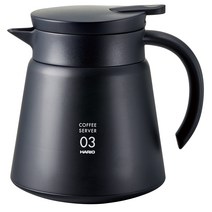 하리오 V60 보온 스테인레스 커피 서버 800ml VHS-80B