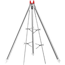 장어받침틀 장어 6단 낚시 땅꽂이 릴 받침틀 받침대 3 5 6 8 단 구 백사장 한강 샌드폴, 레드