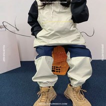 슈어키쉬 SCHUK Piping line pants Navy 보드복 방수 조거팬츠 네이비