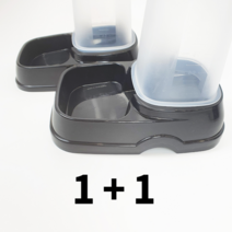 반자동 급식기 1.6L 블랙 2개입