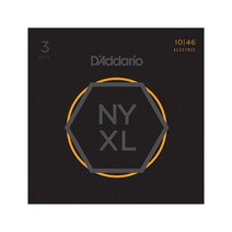 [심로악기] 공식수입정품 다다리오(Daddario) 3PACK NYXL1046-3P 일렉기타스트링 기타줄