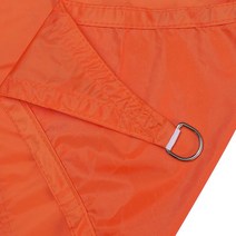 대형 그늘막 카페 방수 그늘막 썬쉐이드 옥상 캠핑 천막 차광막 테라스, 5*6m, 오렌지