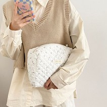 여성 데일리 미니 클러치 파우치 백 리버티 퀼트 소프트 코튼 지퍼 화장품 주최자 귀여운 메이크업 가방 대형 지갑 휴대용 핸드백
