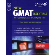 Kaplan GMAT Essentials 2013:with Computer Adaptive Practice Test