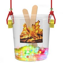 과학수업 원심력 잔상효과 쥐불놀이 만들기 자연과학완구 집콕놀이 사이언스 관찰 DIY, 대형