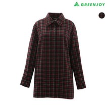 그린조이 여성 체크 셔츠