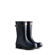 헌터 (HUNTER) MEN 오리지날 숏 레인부츠 - 네이비 MFS9000RMANVY