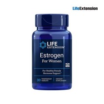 Life Extension Estrogen for Women 라이프 익스텐션 에스트로겐 여성 호르몬 30정, 1개, 정