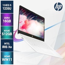 HP 14S i5 가성비 업무용 인강용 대학생 노트북, 화이트, 14s-dq5071TU, 코어i5, 512GB, 16GB, WIN11 Home