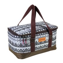 공간분리 캠핑 버너 취사도구 수납 가방 보조가방 그릇 버너가방 멀티툴 칸막이, 1개, 마젠타