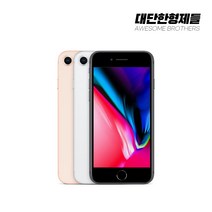 아이폰8 64GB 공기계 중고폰 자급제 A1905 책임환불제, 만족도 높은 S급, 실버