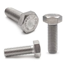 스텐 육각 볼트 SUS 너트 미리 인치 머신 규격 M4 부터 M24 5/16 부터 3/4, M12(12mm), 50mm, 1개