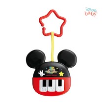 [디즈니베이비] 미키 피아노 유모차 장난감, 단품
