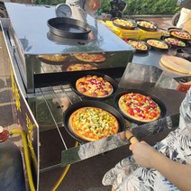 업소용 피자오븐 야시장 업소용 수제 피자 푸드트럭