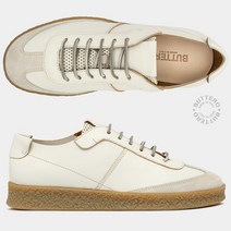 부테로 CRESPO 레더 스웨이드 스티칭 남성 스니커즈 WT