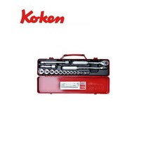 KOKEN3/8인치육각소켓렌치세트3255M(17pcs)/툴보이/코켄