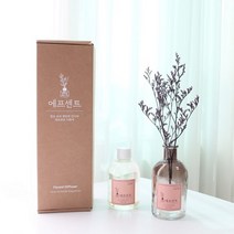 에프센트 곡물 백화점 디퓨저 250ml + 프리저브드 플라워 집들이 선물세트, 블랙체리
