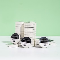 언제 어디서나 깔끔한 사용 1회용 여행용 캠핑 휴대용 코인타올 1세트, 1세트(30개)