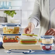 목동언니픽 파이렉스 프레쉬락 밀폐용기 5종 세트 반찬통 음식 보관 코렐