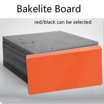 베크라이트 베크라이트판 베크라이트쫄대 10t 판재 BAKELITE 조기대 보드 레드 블랙 베이클라이트 플랫 플레이트 시트 페놀 수지 절연 보드 패널 1/2/3/5/6/8/20/m, 레드 1mm 6개