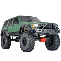 입문용 AUSTARHOBBY RTR 하드 쉘 1/10 RC 전기 원격 제어 모델 자동차 오프로드 크롤러 성인 어린이 장난감 AXX4 4WD, [03] green