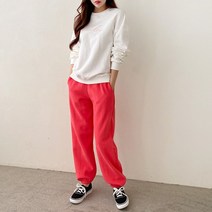 여자 데일리 트레이닝 운동 런닝 산책룩 조거팬츠