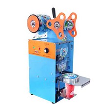 Manual Plastic Paper Cup Sealer Sealing Machine For Milk Tea Soybean Milk Coffee Boba Bubble Tea, 1