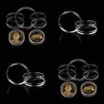 동전 수집 케이스 수집용품 아크릴 투명 동전보관 기념주화 취미, 23mm