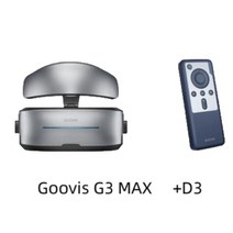 GOOVIS G3 Max VR 안경 헤드셋 디스플레이 3D 극장 고글 개인 시네마 AMOLED HMD PC Xbox PS5 스위치 스마트 폰, 2.G3 MAX with D3