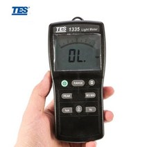 휴비나인 색차계 TES TES1335 디지털 라이트 미터범위 0 400000 럭스