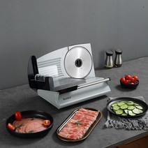 육절기 후지 정육점 업소용 냉동육 삼겹살 슬라이서, 그레이