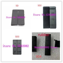 새로운 5D2 5D3 5D4 HDMI 호환 마이크 캡 인터페이스 커버 캐논 II IV 부품에 대 한 USB 고무 뚜껑 문, 01 5D