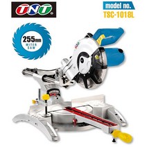 TNT 슬라이드 각도절단기 TSC-1018L 10인치 (레이저형) 팁쇼 포함, 1개