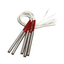 카트리지 히터 10mm 직경 98 ~ 115mm 110/220/380V 300/320/340 W 싱글 엔드 가열 튜브 304SUS 저항 요소 5, 01 110V_04 340W 10x110mm(DxL)
