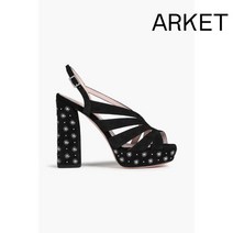로저비비에 샌들 여성신발 여자샌들 슬리퍼 ROGER VIVIER 장식 스웨이드 플랫폼 slingback sandals