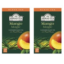 아마드티 블랙 티 프루트 피스 망고 매직, 2g, 40개입