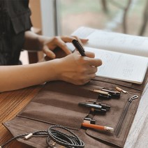 컨트롤9 컨트롤프로 시그니처 다이어리 다이어리커버 천연가죽 오거나이저, 파인그린