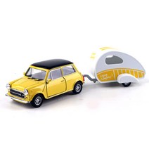 웰리 WELLY MINI와 카라반시리즈 자동차 옐로우 장난감 완구