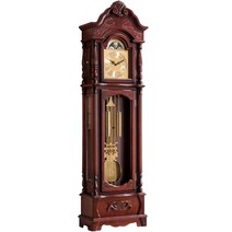 수아네 괘종시계 대형시계 시계 세계시계 대형벽시계 원목 레트로, 2013 다크마룬 핑퐁 포톤 웨이티드14인치